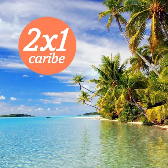 2x1 caribe, ofertas de viajes baratos |